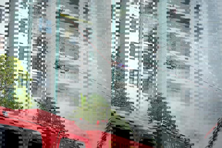 Firefighters Rescue Dozens From Apartment Blaze in Early Morning