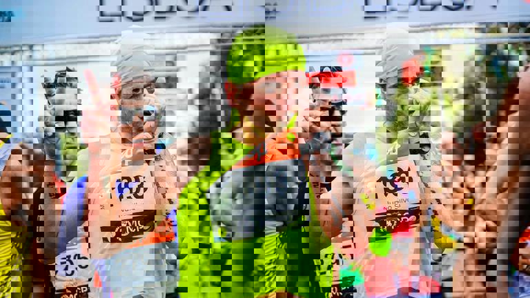 Record Number of Marathon Runners Brave Heavy Rain for Annual Race